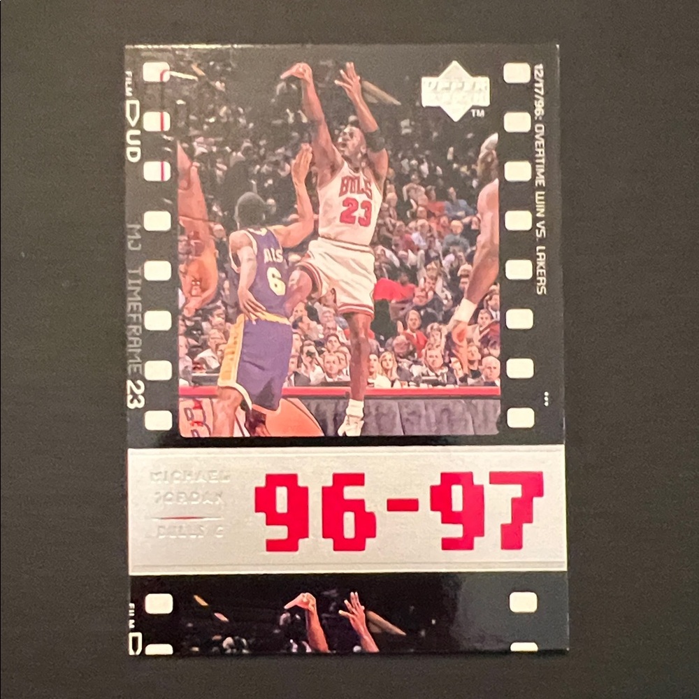 Michael Jordan MJ Timeframe Basketball Card